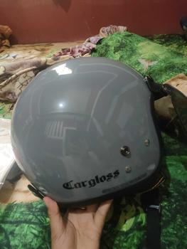 Product Review of Helm Bogo full leher retro premium SNI dewasa hijab Wanita Pria SNI Terbaru Kaca Cembung Motorcycle from ** 1