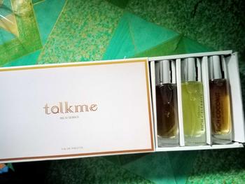 Product Review of (READY STOCK) RICH SERIES 1 BOX ISI 6 BOTOL PARFUM TALKME 30ML EAU DE TOULETTE EDISI TERBATAS DAN BEST SELLER UNISEKS CEWEK COWOK from m**🌻 1