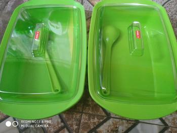 Product Review of Wadah saji plastik tutup bening ukuran M dan L from L**a 1