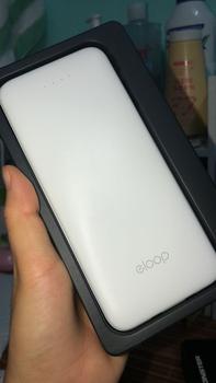 Product Review of [รับประกัน1ปี] Eloop E33 / E33 Line แบตสำรอง 10000mAh ชาร์จ 2.4A 12W Powerbank มีสายชาร์จในตัว Type C และ L-Cable พาวเวอร์แบงค์ เพาเวอร์แบงค์ ของแท้ 100% Power Bank from J** จ**บ ** 2