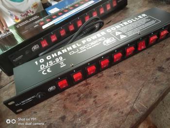 Product Review of DJ SCORPIO (DJS-99) - 10-Channel Power Switch Controller / Power Controller - (1-Year-Warranty) Audio Microphone Power Extension Controller from J**n 2