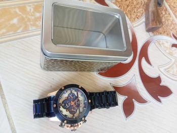 Product Review of CHRONO AKTIF LEOPARD 8804 JAM TANGAN PRIA TAHAN AIR BERGARANSI Watches Biru tangansultan from z**y 0