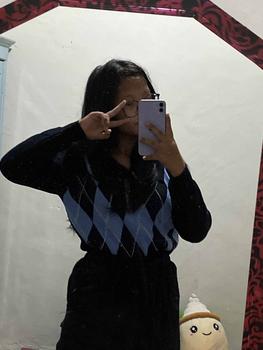 Product Review of Belleza outlet Baju Atasan Wanita Rajut Korean Style Erika premium Rajut Blouse Atasan Wanita from a**˚ 1