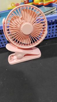 Product Review of Quạt mini kẹp để bàn sạc tích điện không chổi than chạy cực êm nhiều màu sắc My Home DN036 from L**h 0