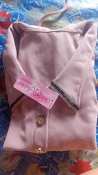 Product Review of Jaddmei”Oliv top model tali belakang semi crop premium bangkok Kancing Tebal Wanita Slim Denim Atasan Denim from m** K**g (**l w**i p**) 0
