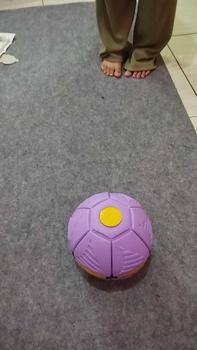 Product Review of MAINAN MAGIC BALL UFO mainan BOLA AJAIB Mainan bola injak mainan from N**Z 0