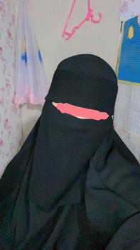 Product Review of niqob pendek cadar mini 25cm from l**a 0