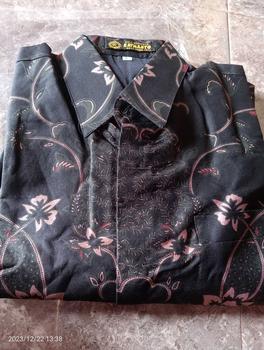 Product Review of kemeja batik katun  SLIMFIT BUNGA LASEM Ready Panjang Dan Pendek (Pilih Variasi) Ready Size Jumbo 5L LD 130 Max BB 130 Bahan Katun Halus Primisima Berlapis Furing Dan Jahitan Eksklusif from Y**️ 0