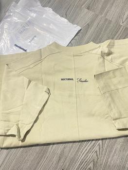 Product Review of [NEW COLORS] Áo Thun Form Boxy NOCTURNAL Boxy Poc Tee Cotton 100% Thêu Chữ Màu Pastel Nam Nữ Unisex Localbrand from L**🌸 1