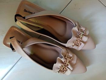 Product Review of Declare&Dee Heels Blok Wanita Pitaloka Square Toe High 3 CM Black Karet Belakang Best Seller Shoes flat  shoes from ⓟ**ⓘ 0