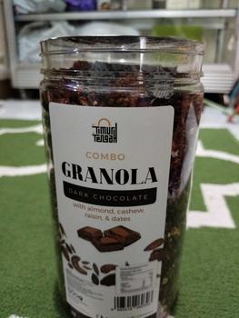 Product Review of Granola Timur Tengah 500 gr Oatmeal Isi Lengkap Almond Mete Dried Fruit from E**i 2