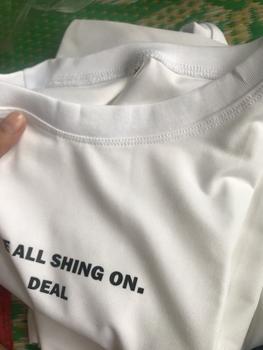 Product Review of [size to 35-130kg] Áo thun unisex vải cotton co giản bốn chiêu, hình in bền,giặc không ra màu , from C**🍒 2