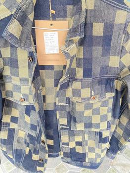 Product Review of Mã 069. Áo khoác Jean Nam, Hoạ Tiết Caro Đan Xen, Denim Không Co Giãn from N**C 0