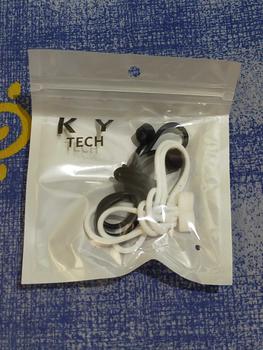 Product Review of 1pc Anti-lost Strap for Airpods/KY6/Pro6/Pro4/P6/A2 Mini Earbuds,Colorful Soft Silicone Sports Lanyard for Earphone,Neck Rope Cord for Buds from G**💙 1