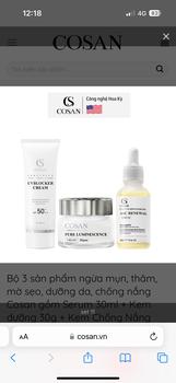 Product Review of Serum hỗ trợ dưỡng và cải thiện làn da– Cosan Hydrapore Serum Skincare serum & tinh chất Trà from T** h**h ** 0