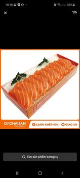 Product Review of [HCM - Giao 2H] Sashimi Cá Hồi 150g - 300g - 500g Tươi Ngon & Gia Vị Ăn Kèm - Đảo Hải Sản from K**u N**n 0