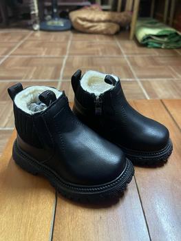 Product Review of Bốt Thoải Mái Cho Bé, Bốt Thiết Kế Khóa Kéo Bên Hông Đơn Giản Cho Trẻ Sơ Sinh, Thời Trang Mùa Thu Đông Thường Ngày, Bốt Phong Cách Anh Cho Trẻ Sơ Sinh, Bốt Lót Lông Cừu Ấm Áp Chống Trượt Kem Cao Su Sandal from ** ** ** ** ** ♥** 0