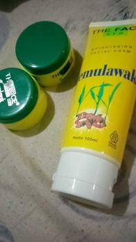 Product Review of Paket cream temulawak the face 3in1 Day&Night + facial foam Perawatan Wajah from N** 0