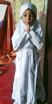 Product Review of Gamis anak putih bordir kantong 2 /gamis anak manasik 4_12th Muslim Sekolah Seragam Baju Tanggung Jilbab Setelan Panjang Nyaman Dress from a**7 0