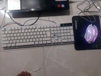 Product Review of [TẶNG LÓT CHUỘT] Combo Bàn Phím Chuột Có Dây Gaming GTX 350 Full Size Giả Cơ Cao Cấp Led RGB 7 Màu Dạ Quang Cực Đẹp DH from ** S** ** T** v** ** 2