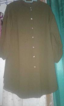 Product Review of ADELA Kemeja Tunik Crinkle Airflow by Sabilakiyowo Muslim Nyaman Panjang Atasan Kancing from f**a 0