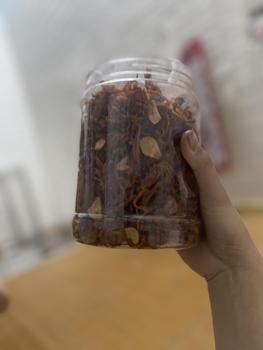 Product Review of KHÔ GÀ CHÁY TỎI NHÀ LÀM DAI NGON ĐẶC BIỆT Snack Ăn Vặt Food Thức Ăn from M**h H**n 0