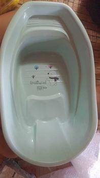 Product Review of Bath tub กะละมังอาบน้ำ อ่างอาบน้ำเด็ก ทารก ลายน่ารัก เนื้อเหนียว แข็งแรง สีพาสเทลน่ารัก from T**a 0