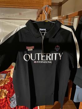 Product Review of Áo Polo phối cổ sọc tay Outerity Five Star Tee / Unisex Localbrand  2024 from k**💤 0