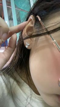 Product Review of Fairybaby ต่างหู Miss Bow ต่างหู ขนาดกระทัดรัด น่ารัก รูปโบว์สีเงิน ห้อยตุ้งติ้งเพชร สีขาว เล่นแสง สะดุดตา from ** 0