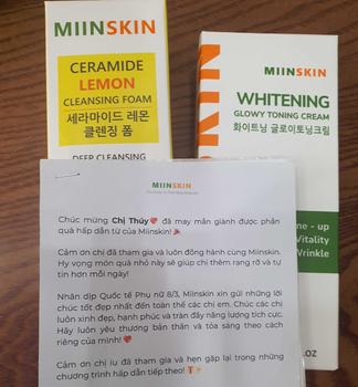 Product Review of Kem dưỡng hỗ trợ nâng tone da MIINSKIN Whitening Glowy Toning Cream 70ml from B** v** B**g 0