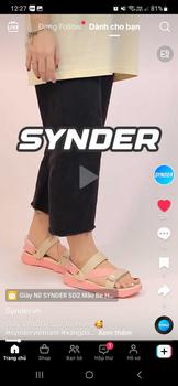 Product Review of Dép Sandal Nữ SYNDER SD2 - Dép đẹp  nhẹ,thoáng mát [Be Hồng, Size 36-39, Tặng chai vệ sinh] from K**i T** 0