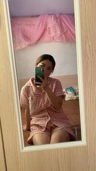 Product Review of Độ bộ pizama vải đũi mặc nhà áo cộc quần đùi mềm mịn thoáng mát cho mùa hè Thanh Hà Shop from B** 0