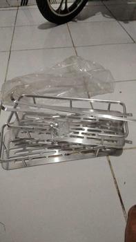 Product Review of RAK SUDUT DINDING TOILET / rak kamar mandi / rak sabun / rak kamar mandi / rak serbaguna from i**🧡 1
