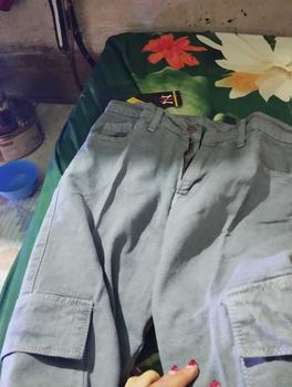 Product Review of Highwaist Jeans Cargo Loose Hangover Vol.2 - Celana Cargo Jeans Premium Tebal Kekinian Wanita Panjang Cewek Denim from V** k**o 1