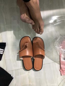 Product Review of Dép kẹp Da Bản to 3 màu xinh xắn (form chuẩn) DéP Nữ from L**y 1