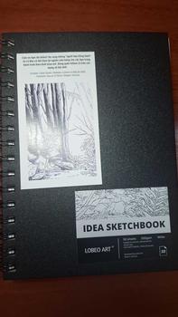 Product Review of (LOBEO) Sổ vẽ phác thảo Lobeo Idea Sketchbook 50 tờ 200gsm from D**M Q**. 0