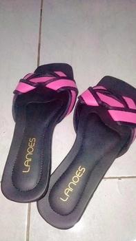Product Review of LANOES Sandal Wanita Korean Style Elegan Dan Mewah Sandal Wanita Ootd from 🤷**️ 2