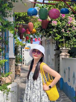 Product Review of Áo váy babydoll hoa nhí Nana21 Nanastore21 Nữ Dress Women Nhung Kem from T**ỳ D**n 3