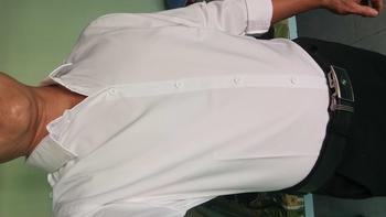 Product Review of Sơ Mi Lụa Màu Trơn Tay dài chất liệu lụa mềm mịn phom body Áo Menswear Trắng from ꧁**꧂ 2
