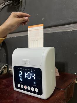 Product Review of English version of attendance machine 960 punching machine two-color punching clock+50 cards from S**Y 0