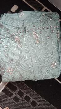Product Review of gown Amara Kerah Wanita Dress Baju Pesta gamis burkat from y**4 3