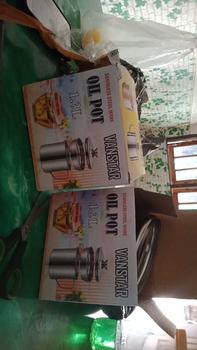 Product Review of OIL POT OILPOT Saringan Minyak Goreng Stainless Steel 1,3 1.3 L Sisa Wadah Jelantah Wadah Anti Karat Stainles 1,3L 1.3L 1300ml 1300 mL Filter Gelas Mug Tempat from N**C 0