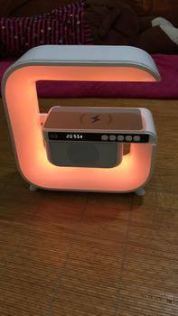 Product Review of Loa Bluetooth G Lớn Phiên Bản Mới Nhất, Kiêm Sạc Nhanh Không Dây 15W, Led RGB, Đồng Hồ Hiển Thị, Nghe Nhạc Cực Hay Củ Loa from 🌷**💐 1