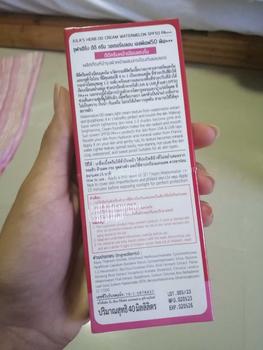 Product Review of (โฉมใหม่) Jula's herb DD Cream Watermelon จุฬาเฮิร์บ ดีดีแตงโม ครีมกันแดด หลอด ครีมกันแดดแตงโม 40g from ᴋ**ɢ ᰔ** 3