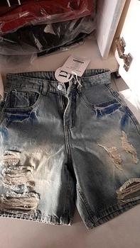 Product Review of Quần ngố jean nữ cạp cao rách siêu đẹp chất jean mềm không co dãn from n**c b**@ 0