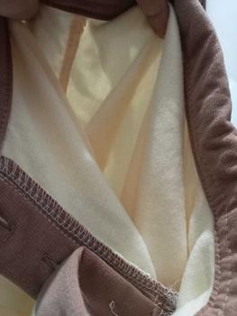 Product Review of JUST LIKE THAT SWEATER CROOPE - SWEATER CROP WANITA KERAH KANCING baju bandung Fit Fleece from z** 1