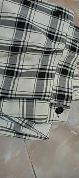 Product Review of Celana Tartan Wanita Panjang Kulot Kotak-Kotak Casual Kancing Depan 1099 from V**️ 0