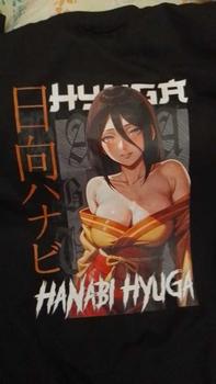 Product Review of Kaos Hanabi Hyuga karakter naruto Anime from s**d 1