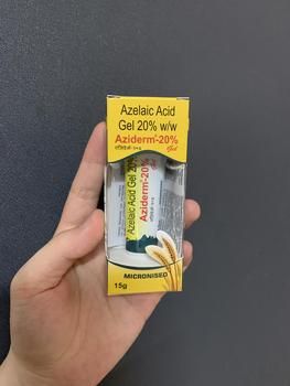Product Review of Aziderm Azelaic 20% Gel, Hỗ trợ Giảm mụn, Giảm thâm, Kem chấm mụn - 15g Skincare Làm Đẹp Da from M**0 0