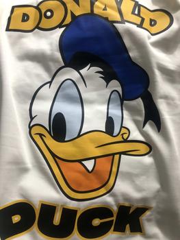 Product Review of Áo thun tay lỡ unisex nam nữ áo thun DONALD DUCK cotton form rộng oversize 250gsm from P**🐼 1